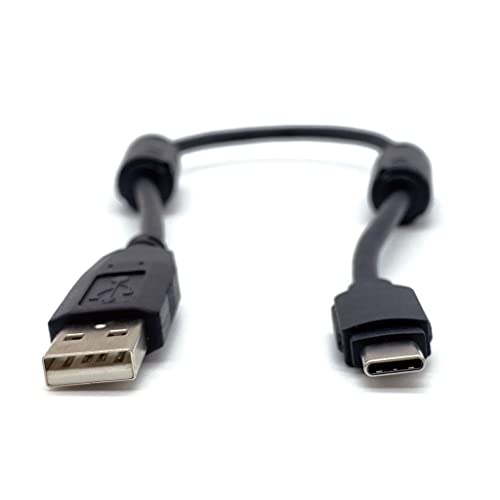 Digirig Shielded Short USB-A to USB-C Cable with Ferrites - Image 4