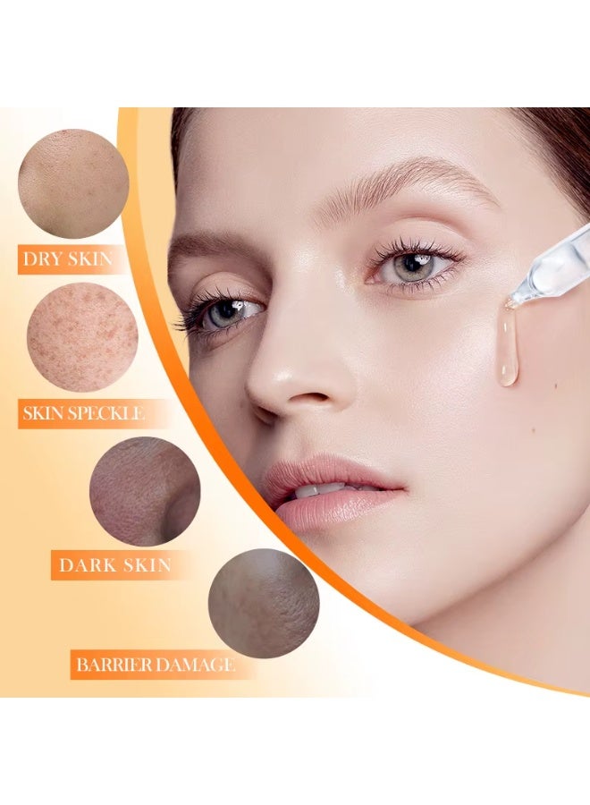 BIOAQUA Vitamin C Facial Serum for Hydrating, Firming and Moisturizing Skin - 30 Pieces - Image 3