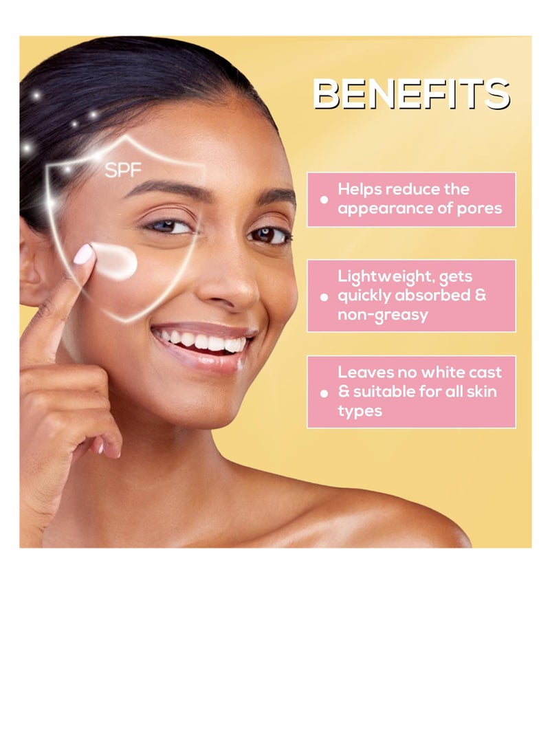 رينيه واقي الشمس لتقليل المسام من ريني، عامل حماية من الشمس 70 مع 2% نياسيناميد و2% ببتيد و3% فيتامينات متعددة، 50 مل - Image 4