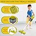 Dreamon Toddler Cleaning Set  14Pcs Kids Cleaning Toy Set with 2in1 Kids Vacuum That Really Works Pretend Home Cleaning Play Set for Toddler Age 37 Christmas Birthday Gift for Girls BoysRed - Image 4