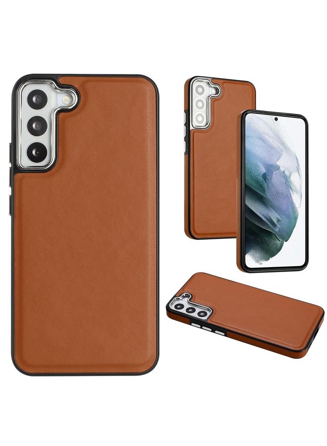 S-TOP Case For Samsung Galaxy S23+ Leather Texture Full Coverage Phone Case - Image 1