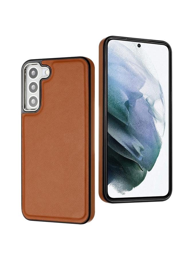S-TOP Case For Samsung Galaxy S23+ Leather Texture Full Coverage Phone Case - Image 2