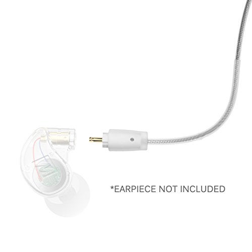 MEE audio MX PRO Series and M6 PRO Replacement Headset Cable with In-line Microphone and Remote (Clear) - Image 4