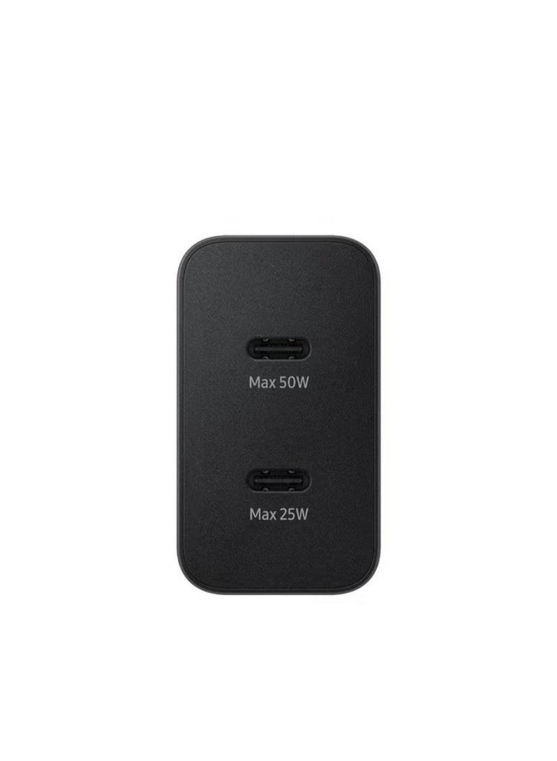 50W Original Power Adapter with USB-C Cable 5A 1.8m Super Fast Charging Compatible for Samsung Galaxy smartphones tablets and other USB-C devices (Black) - Image 3