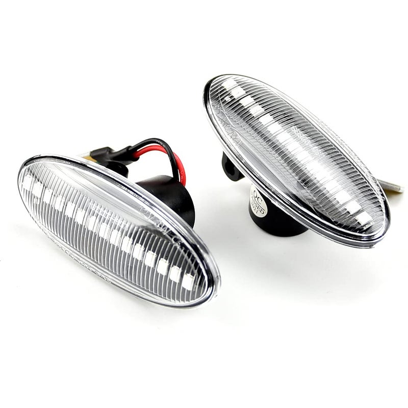 Front Fender Marker Lights Dynamic Side Marker Turn Light (Pair) - Image 5