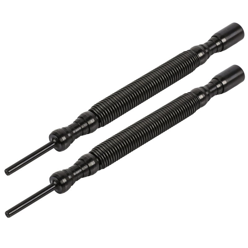 ARES 10012 â€“ 2-Piece Dual Head Nail Setter & Hinge Pin Remover Punch Set â€“ Nail Setter Features 1/32-Inch (#1) and 1/16-Inch (#2) Dual Head Design â€“ CNC-Precision Machined - 5000 PSI Striking Force - Image 1