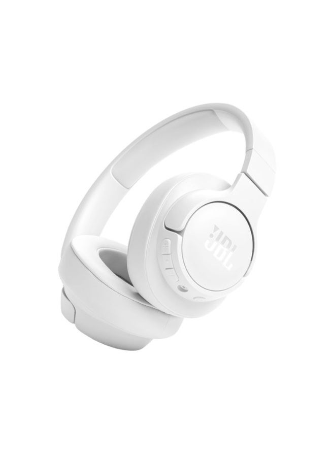 جي بي إل سماعات رأس لاسلكية JBL Tune 720BT بتقنية بلوتوث، لون أبيض - Image 1