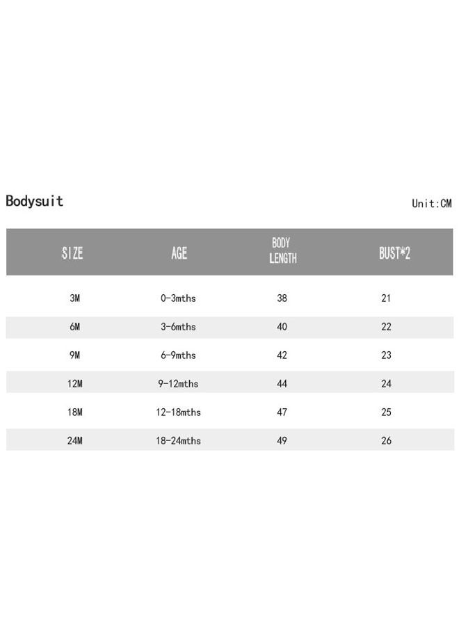 6 Pieces Short Sleeve Bodysuits Multipack Organic Cotton for Infant Baby Boys and Girls (9M) - Image 3