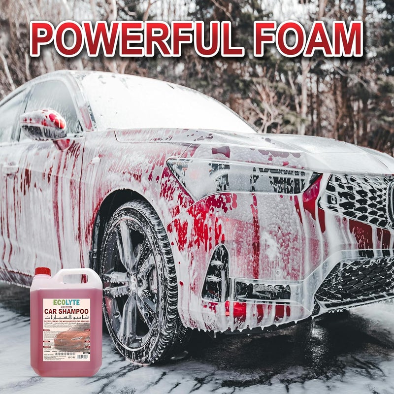 ECOLYTE+ شامبو سيارات ECOLYTE+ الفاخر - 5 لترات - Image 5
