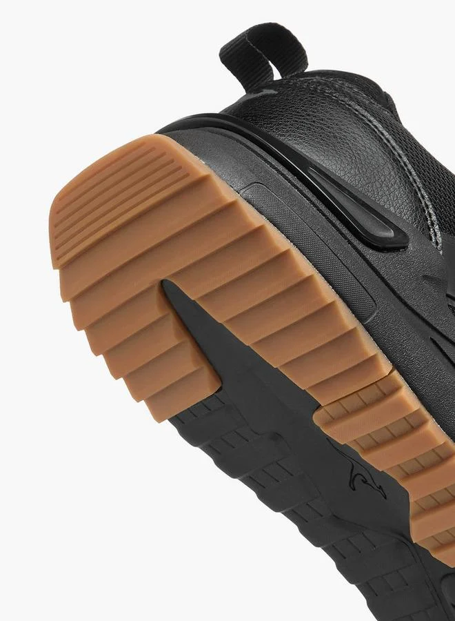 kangaROOS Black Men Lace-Up Sports Shoes for Men | Best Price UAE