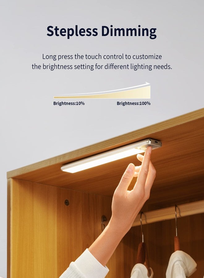 EZVALO 52LED Rechargeable Motion Sensor Under Cabinet Light for Kitchen, Wardrobe, Stairs, Bedroom, Hallway - Image 5