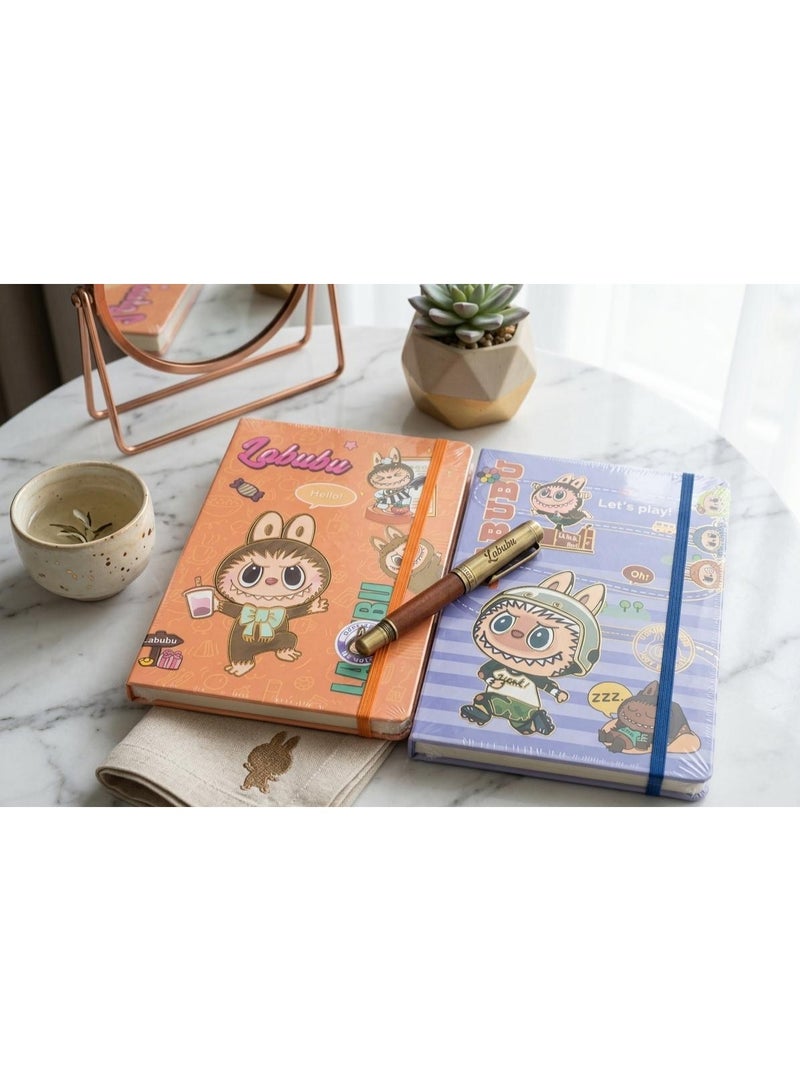 نوت بوك (كشكول)  بتصميم كرتوني مميز - غلاف مقوى وألوان مبهجة - Image 1