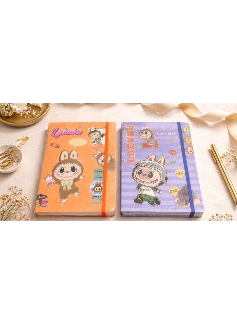 نوت بوك (كشكول)  بتصميم كرتوني مميز - غلاف مقوى وألوان مبهجة - Image 2