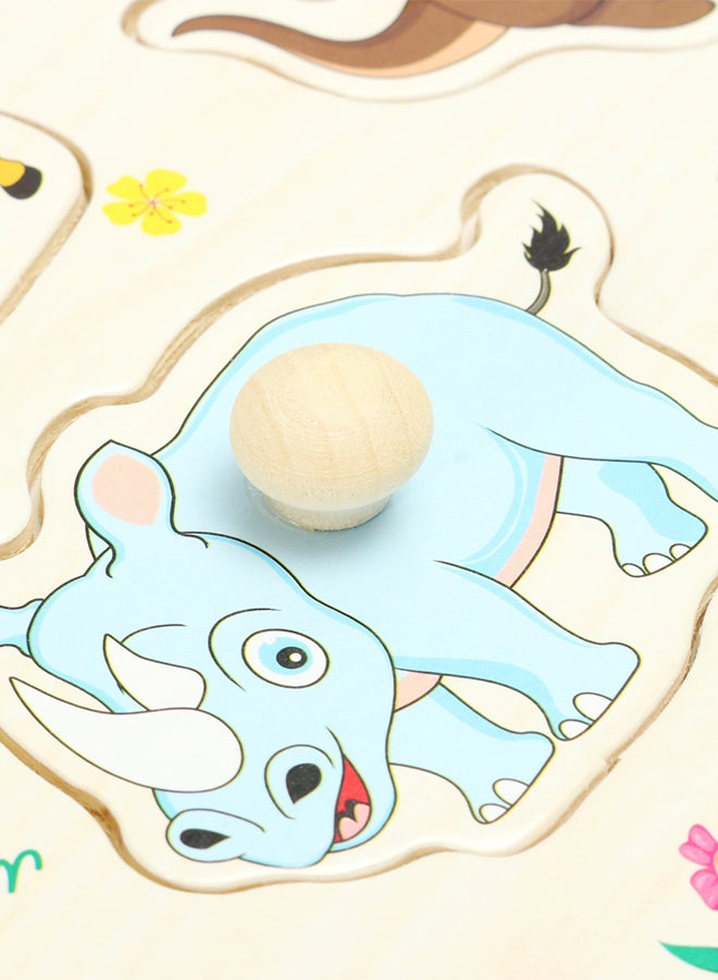Educational Wooden Puzzle Set 30x0.5x22cm  - Image 4