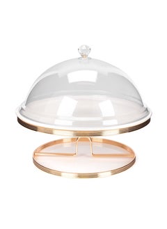 La Mesa Round Cake Plate With Acrylic Dome And Stand  - Image 1