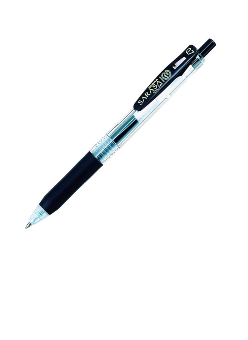 ZEBRA 10-Piece Sarasa Clip 0.7mm Black Ink Retractable Pen  - Image 2