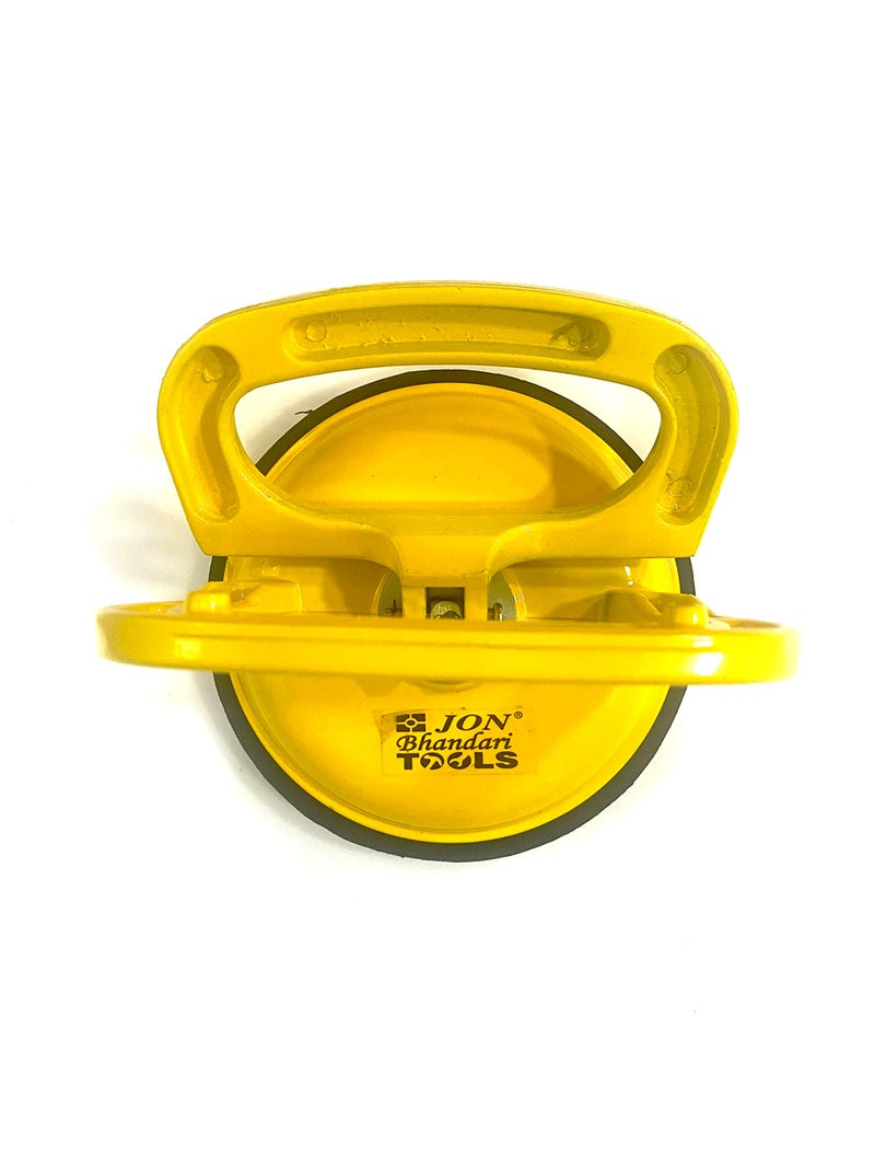 Jon Bhandari Tools Single Suction Cup Glass Lifter – Heavy Duty Vacuum Puller Tool for Lifting Glass, Metal Sheets, Marble, Window Panes & Other Flat Surfaces - Image 1