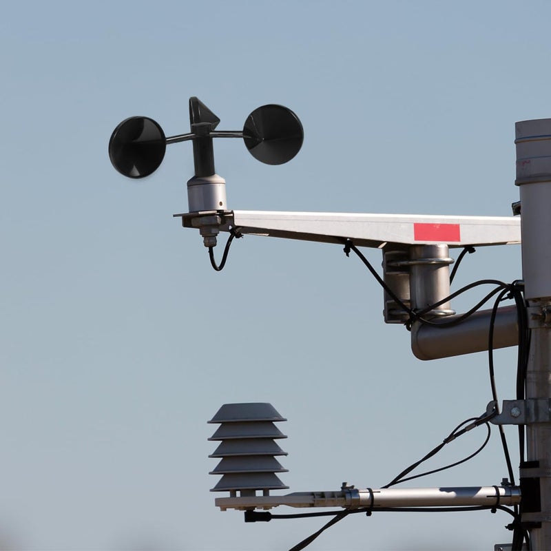 Lightweight ABS Cup Anemometer Housing For Outdoor Wind Speed Measurement 5.9X5.9X2.44 Inches - Image 5