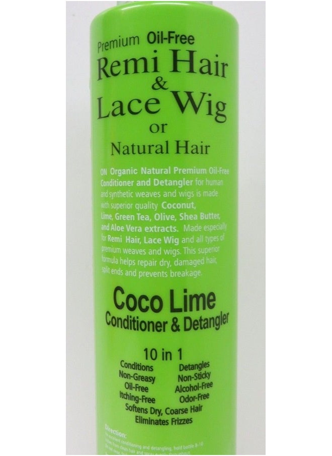 Natural Organic - On Organic Natural Premium Oilfree Weave & Wig Conditioner & Detangler Coco Lime 2 Oz - Image 1