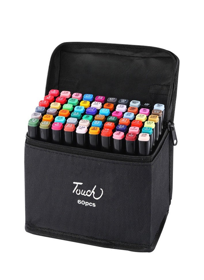 Touch Vibrant 60-Piece Graphic Marker Pen Set  - Image 1