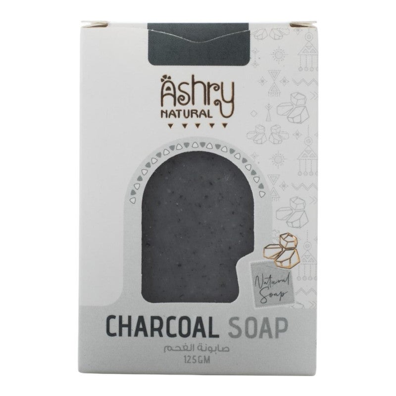 Ashry NATURAL Charcoal Soap For Acne