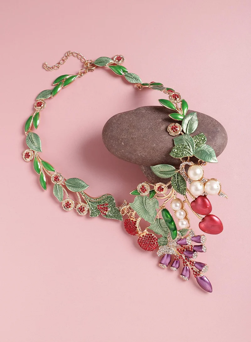 SOHI Party Artificial Necklace Jewellery
