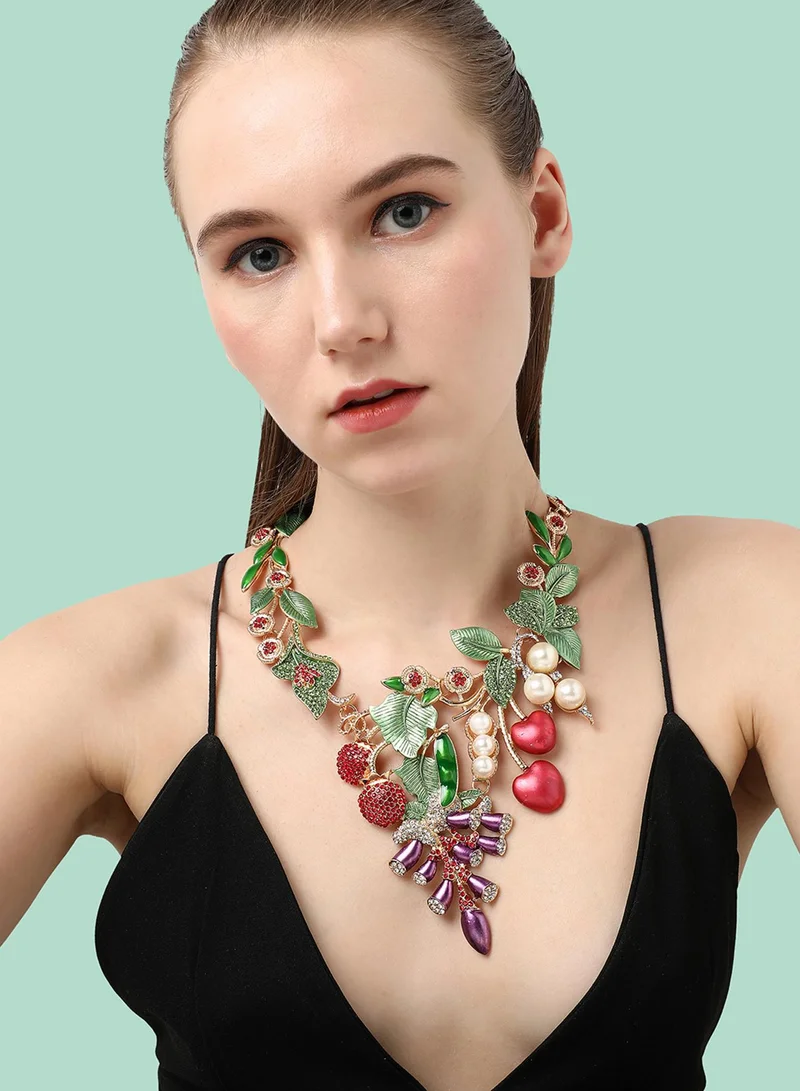 SOHI Party Artificial Necklace Jewellery