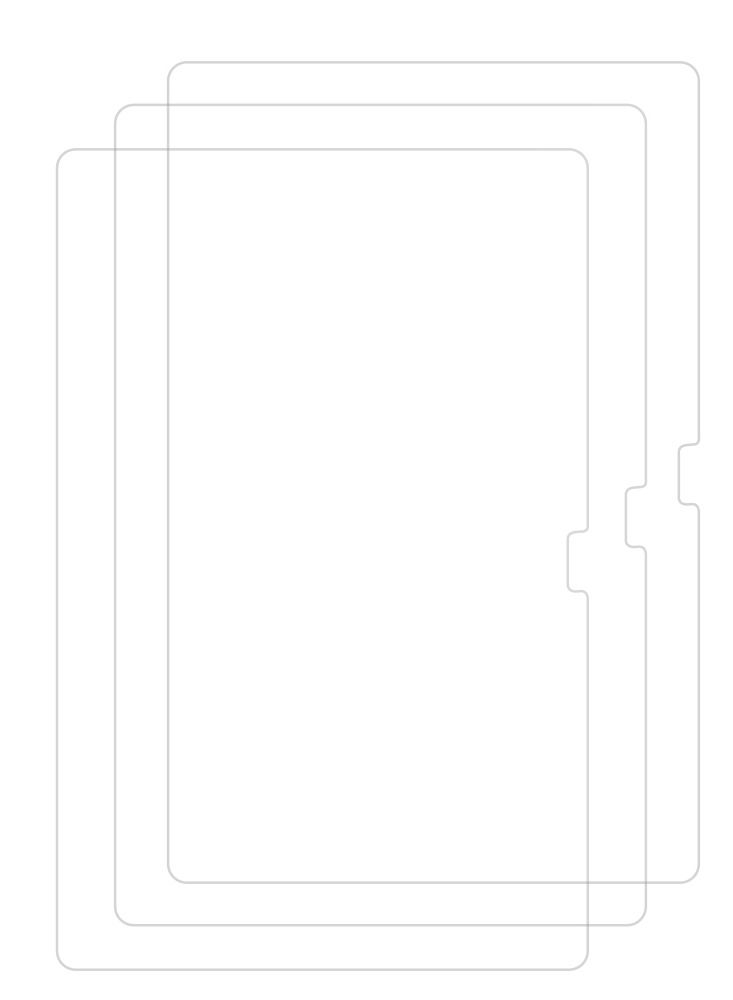 CATANES 3 Pack For Samsung Galaxy Tab S9 Plus Screen Protcetor Scratch and Shatter Resistant Anti Bubble Glass - Image 2