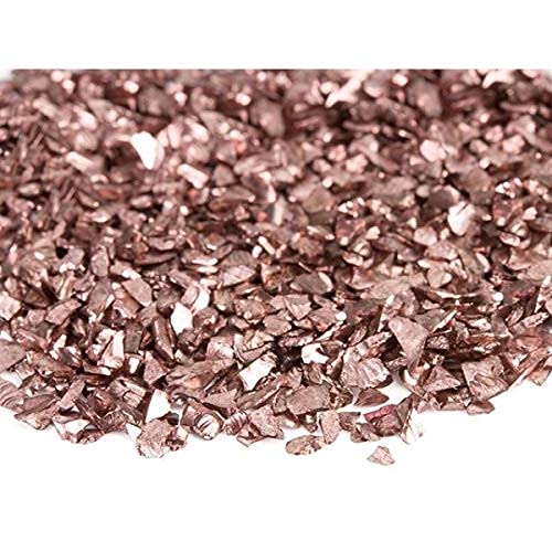 Get Inspired Jazzy Pink Glass Glitter Flakes 80gms - Image 4