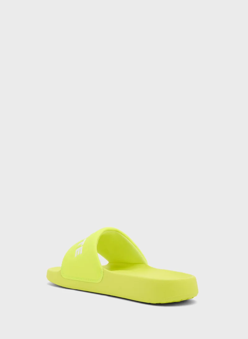 LACOSTE Logo Casual Slides