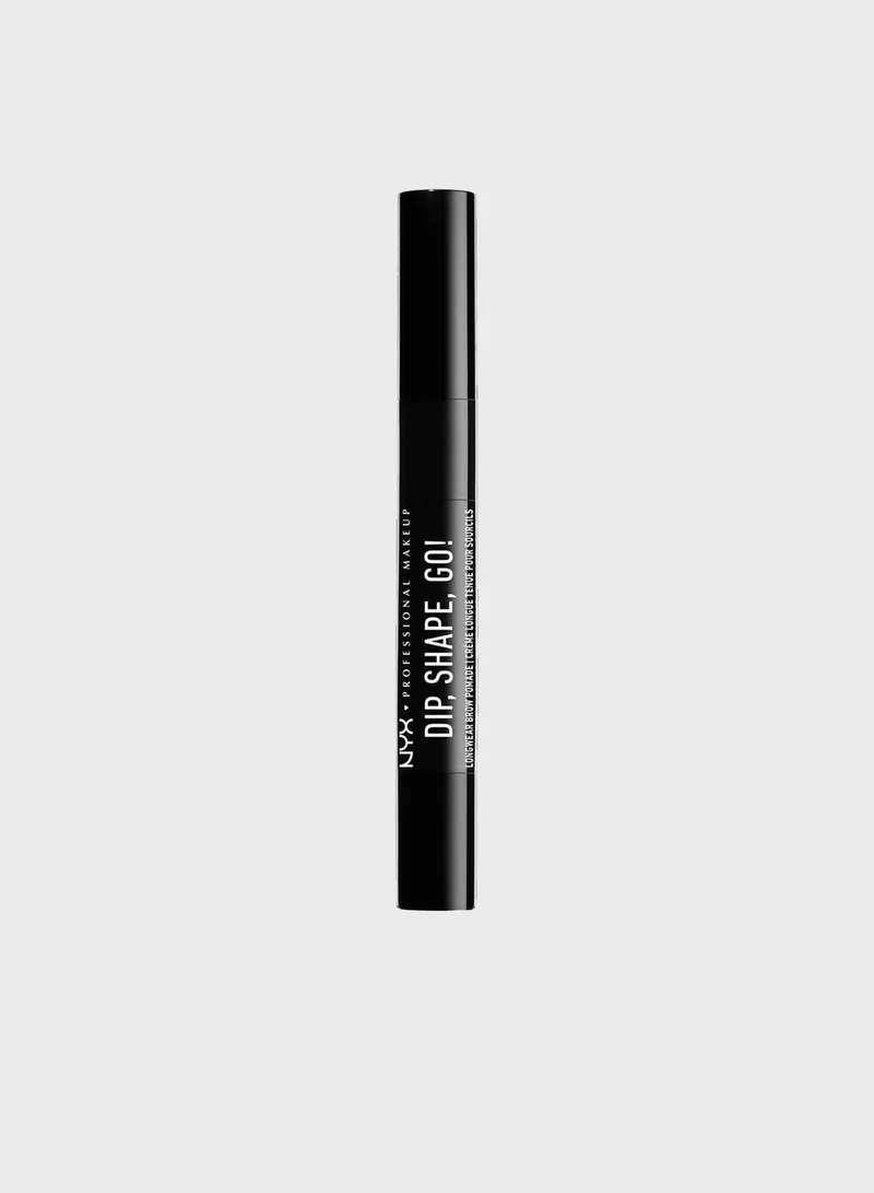 NYX PROFESSIONAL MAKEUP Dip Shape Go Longwear Brow Ash Brow