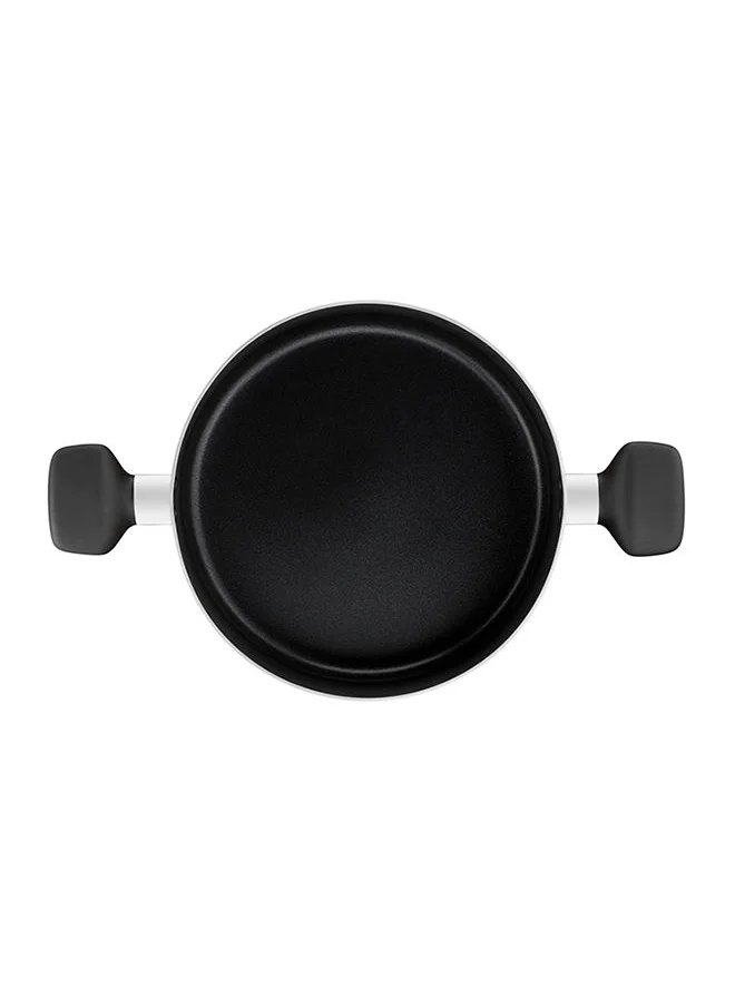 Tefal G6 Non-Stick Super Cook Stewpot With Lid Black/Clear 30 cm