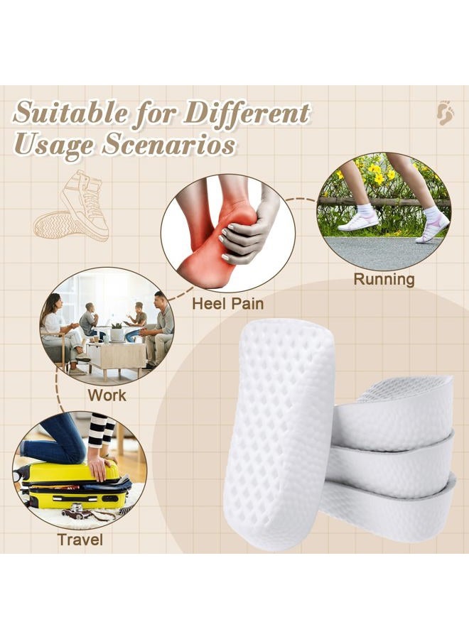 Velmitten 3 Pairs Insole Increase Height for Men Women High Pads Orthopedic Arch Support Insoles for Flat Feet Height Boosters Cushions(Grey,3.5 cm) - Image 5