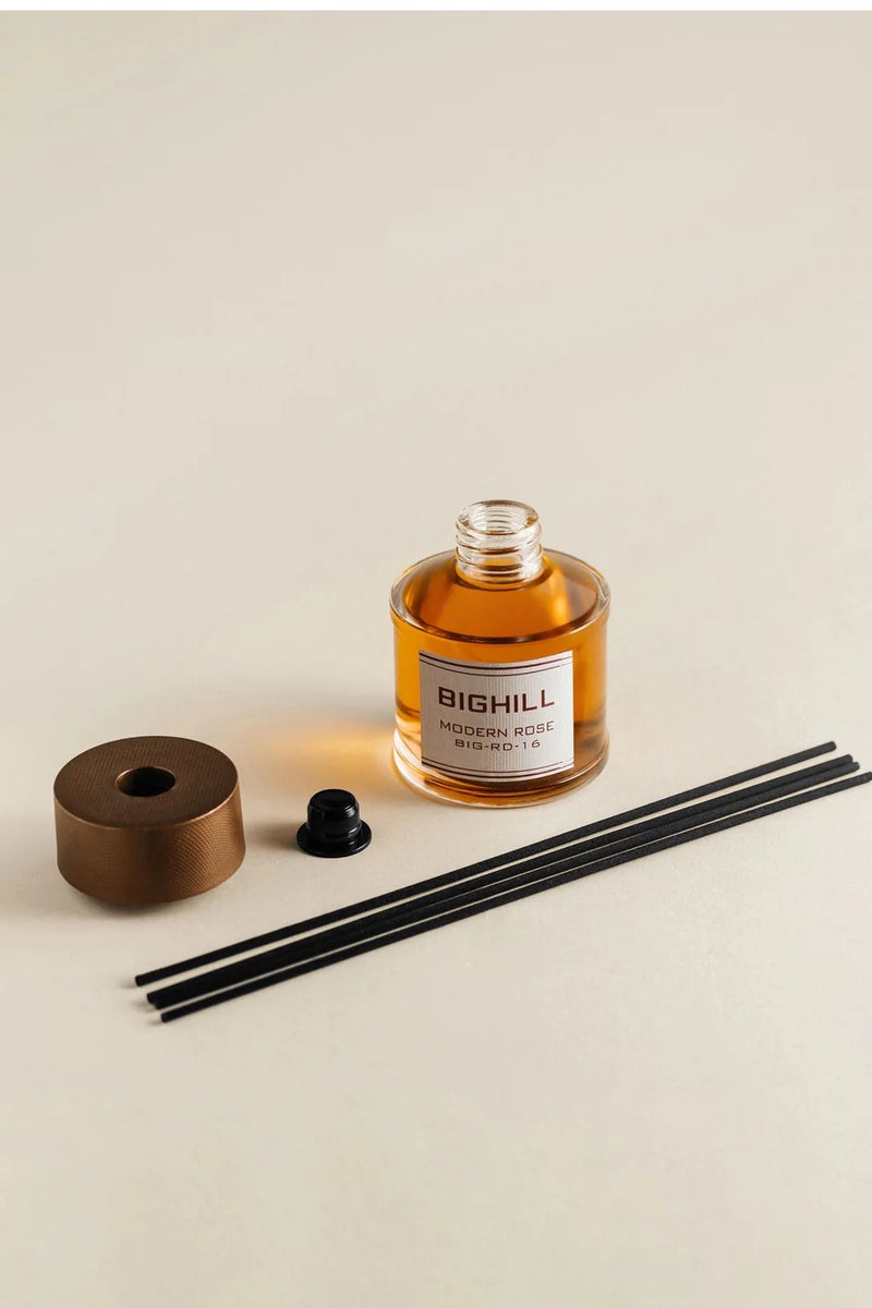 بيج هيل معطر جو حصري من بيج هيل مع أعواد - وردة عصرية 120 مل - Image 3