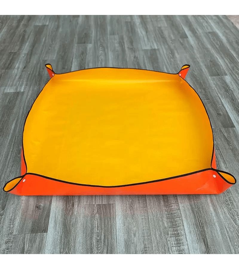 Orange Foldable Car Pet Mat 29.53x39.37 Inch No Slipping For SUV Sedan Truck - Image 4