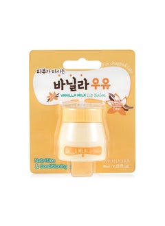KWAILNARA Vanilla Milk Lip Balm  Moisturizing and Nourishing Korean Lip Care with Milk Protein Royal Jelly Beeswax  Shea Butter  Glossy Finish  Daily Or Overnight Lip Mask 033 fl oz