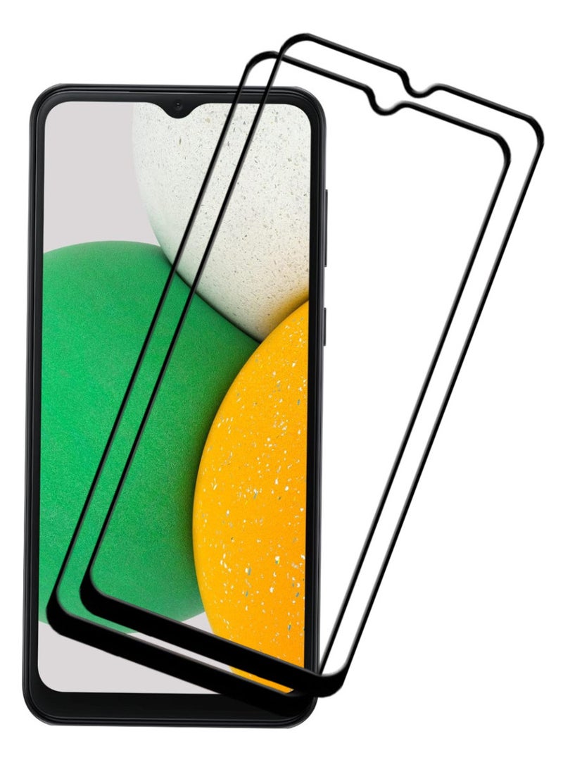 ACLIX 2 Pieces Antistatic ESD Dustproof Premium Quality High Definition Tempered Glass Screen Protector Designed For Samsung Galaxy A03 Core - Image 1