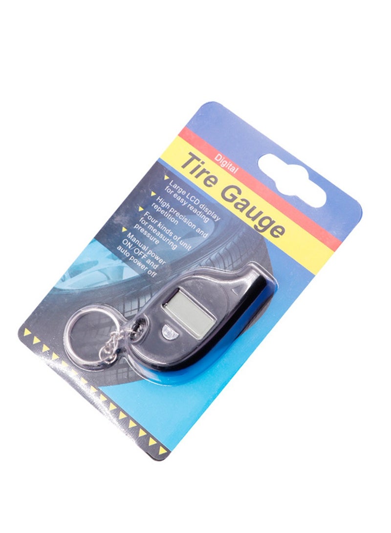 Generic LCD Digital Tire Pressure Gauge Mini Tyre Air Pressure Gauge with Keychain for Car Truck Motorcycle - Image 4