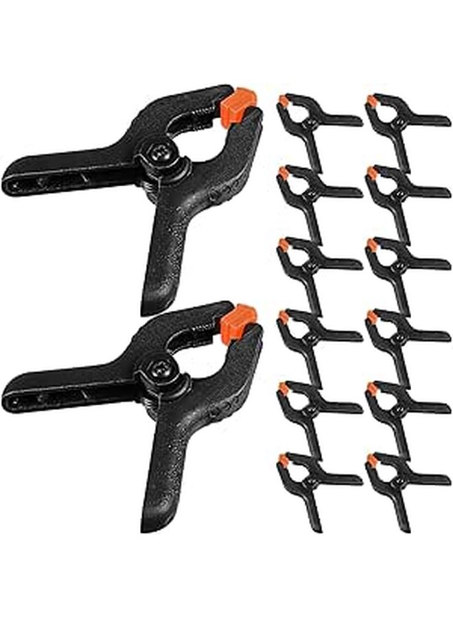 50 Pcs 2 Inch Plastic Spring Clamps for Photography Studio Backdrop Support Heavy Duty Muslin Background Holder - Image 1