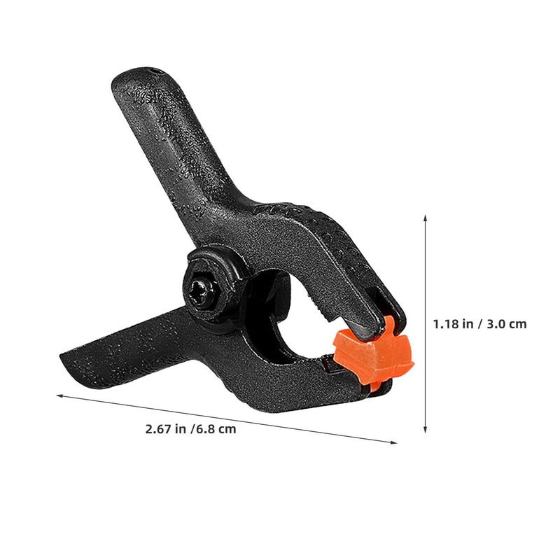50 Pcs 2 Inch Plastic Spring Clamps for Photography Studio Backdrop Support Heavy Duty Muslin Background Holder - Image 3