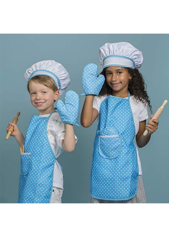 11-Piece Chef Role Play Set With Dress Up Costume And Pretend Kitchen Accessories - Image 5