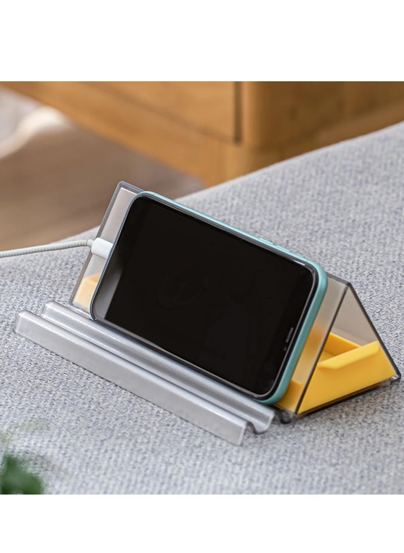 SYOSI - SYOSI Phone Stand with Removable Tray Tablet Stand, Multifunctional Removable Pencil Pen Case Desktop Stationery Storage Boxes, Portable Desktop Accessories Organizer Office Supplies - Image 1
