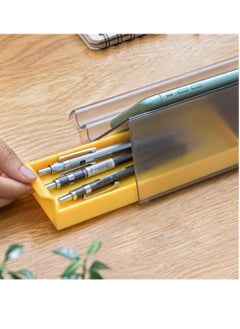 SYOSI SYOSI Phone Stand with Removable Tray Tablet Stand, Multifunctional Removable Pencil Pen Case Desktop Stationery Storage Boxes, Portable Desktop Accessories Organizer Office Supplies  - Image 2