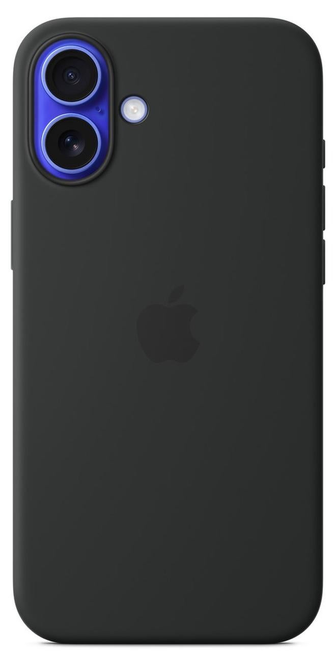 URBBKING Liquid Silicone Case Protector Compatible with iPhone 16 Plus Black