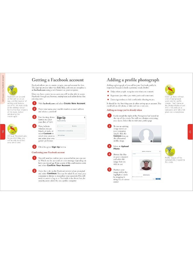 Facebook for Seniors in easy steps - Image 4