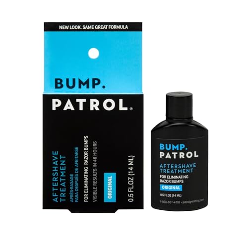 Bump Patrol Original Formula Aftershave Treatment Serum â€“ Razor Bump Stopper and Ingrown Hair Treatment for Men and Women, Ingrown Hair Serum with Salicylic Acid - 0.5 oz (Pack of 1) - Image 1