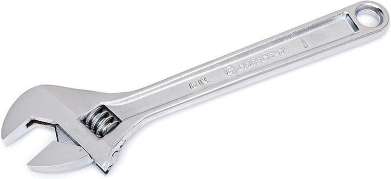 Crescent 12" Adjustable Wrench - Carded - AC212VS, Chrome - Image 2