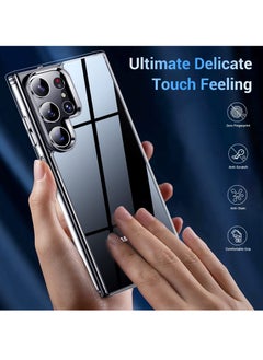 BORTONY Samsung Galaxy S23 Ultra Case Crystal Clear Anti Yellowing Drop Proof Slim Fit Soft TPU Protective Cover  - Image 5