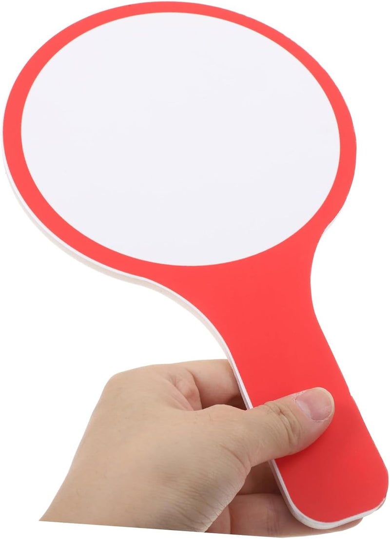 Gadpiparty 2pcs Efficient Reusable Dry Erase Paddles for Boys and Girls Mini Whiteboard Scoreboard - Image 3