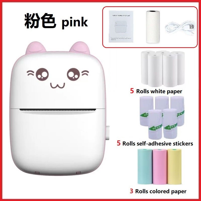 C9 Mini Printer Small Portable Flap Pocket Pants Wrong Question Printing Thermal Mobile Phone Bluetooth Mini Printer - Image 3